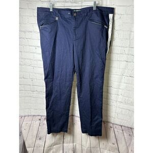 Ralph Lauren ACTIVE Navy Blue Pants Classic Fit Casual‎ Trousers